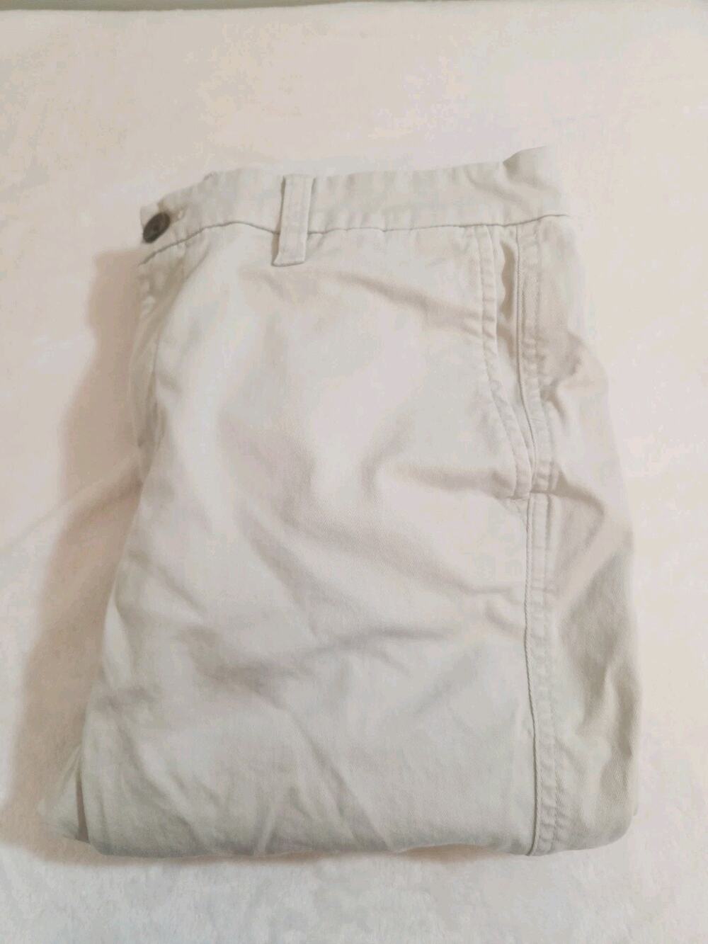 J.Crew Chino Girlfriend Pants Womens 10 Cream High-Rise Dress Business Work